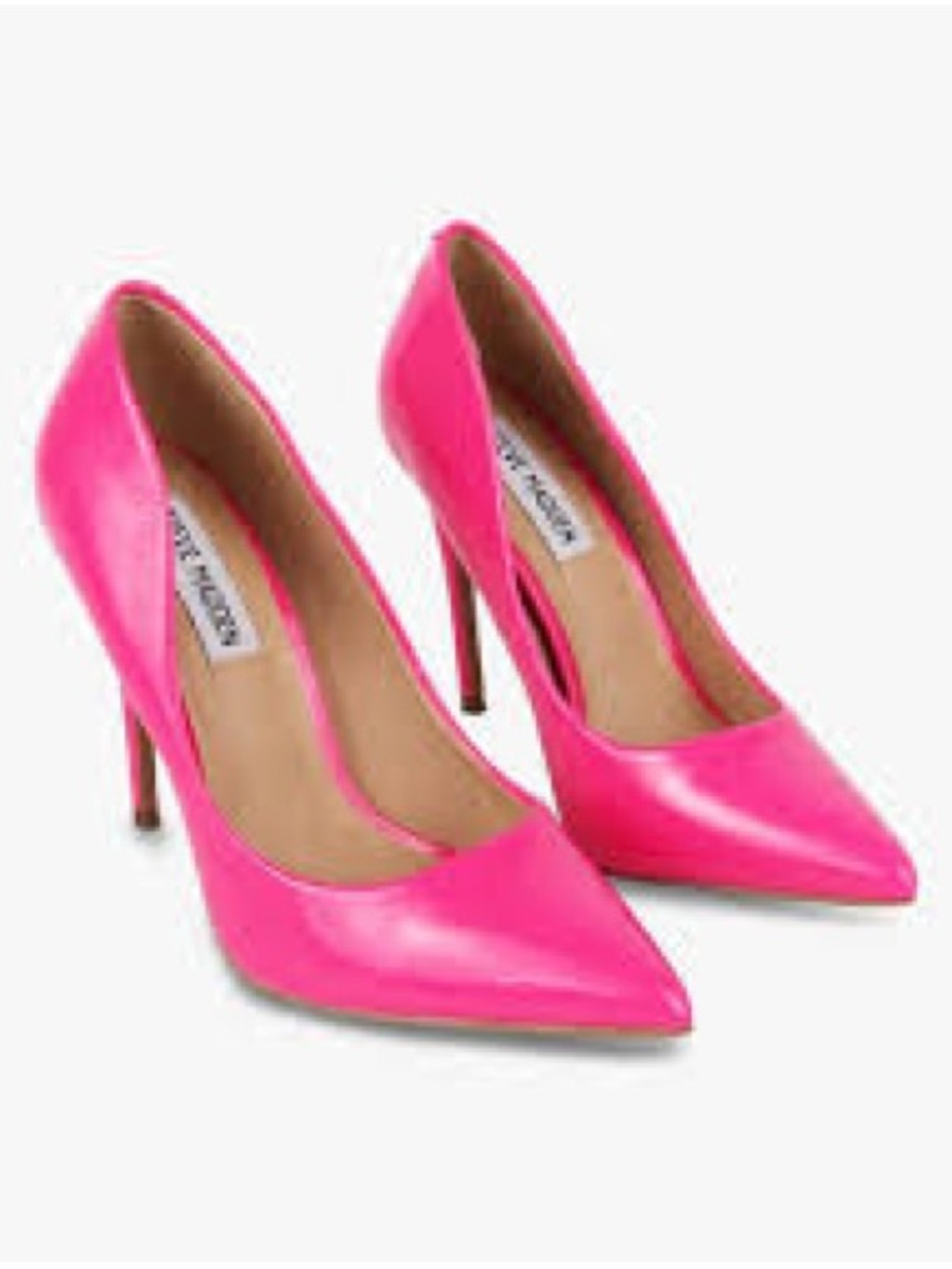Steve Madden Hot Pink Pointed Toe Stiletto Pumps